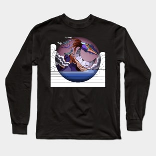 Giant sky squid Long Sleeve T-Shirt